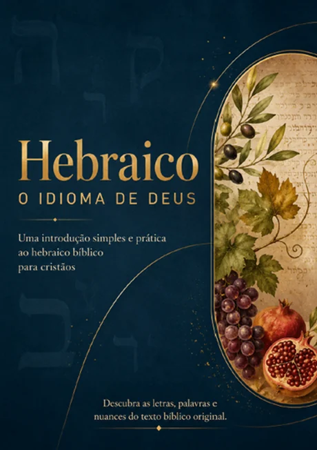 Capa do eBook Hebraico — O Idioma de Deus: uma introdução simples e prática ao hebraico bíblico para cristãos